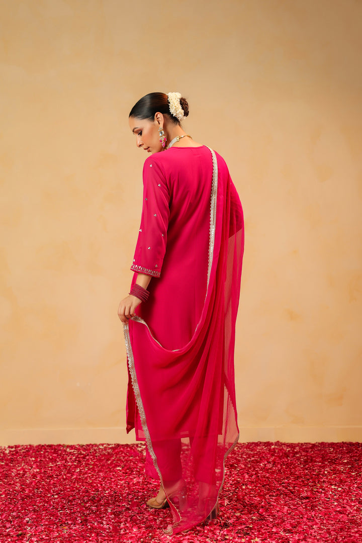 Shaurya Rani Georgette suit set