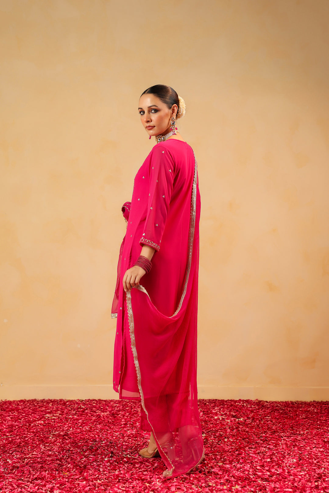 Shaurya Rani Georgette suit set