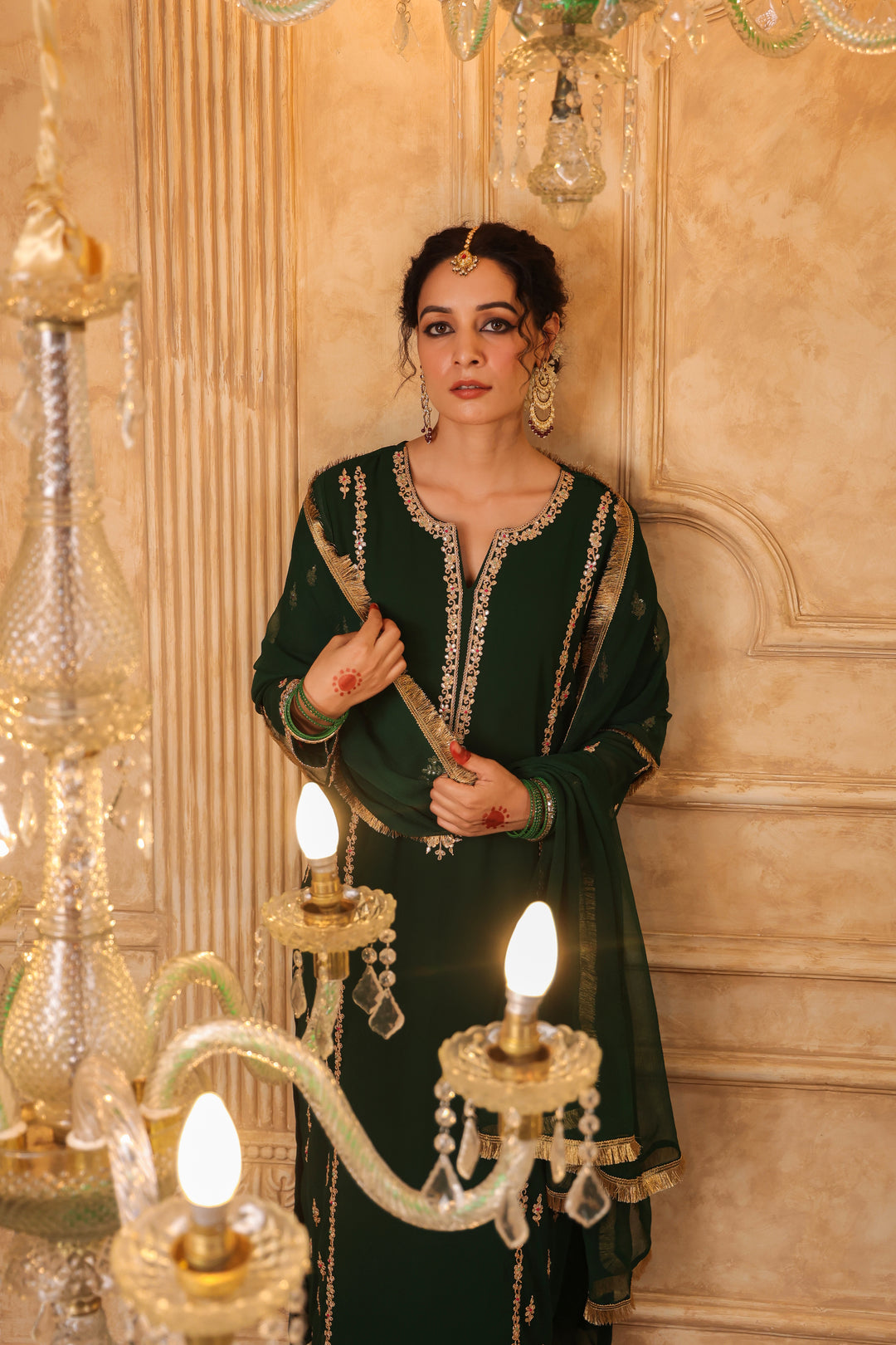 Ruhani Georgette Marodi Suit Set