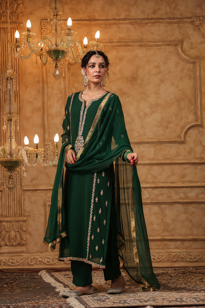 Ruhani Georgette Marodi Suit Set