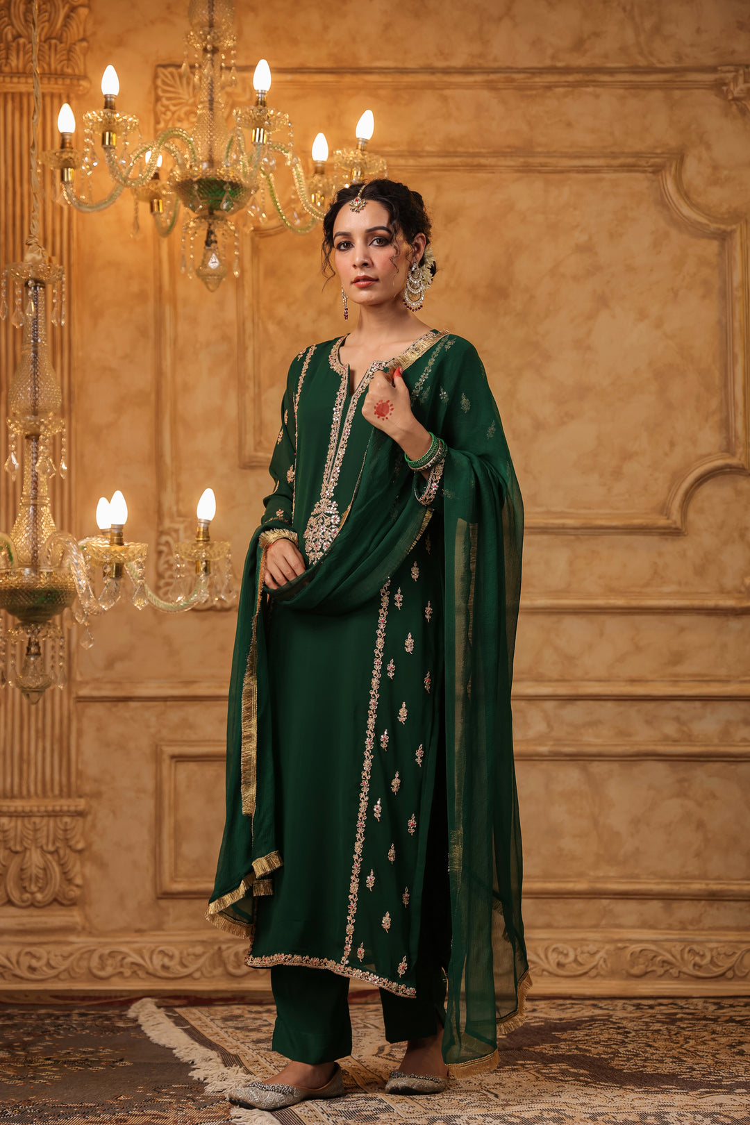 Ruhani Georgette Marodi Suit Set