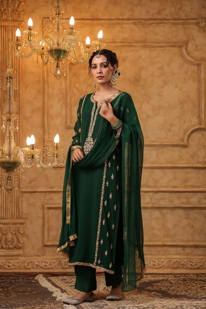 Ruhani Georgette Marodi Suit Set