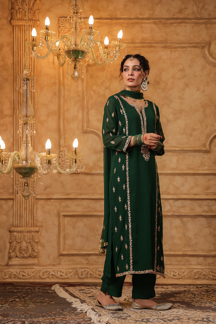 Ruhani Georgette Marodi Suit Set