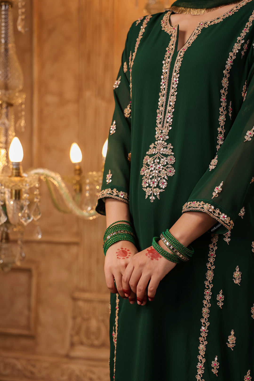 Ruhani Georgette Marodi Suit Set DIMPLE DESIGN STUDIO Ruhani Georgette Marodi Suit Set DIMPLE DESIGN STUDIO