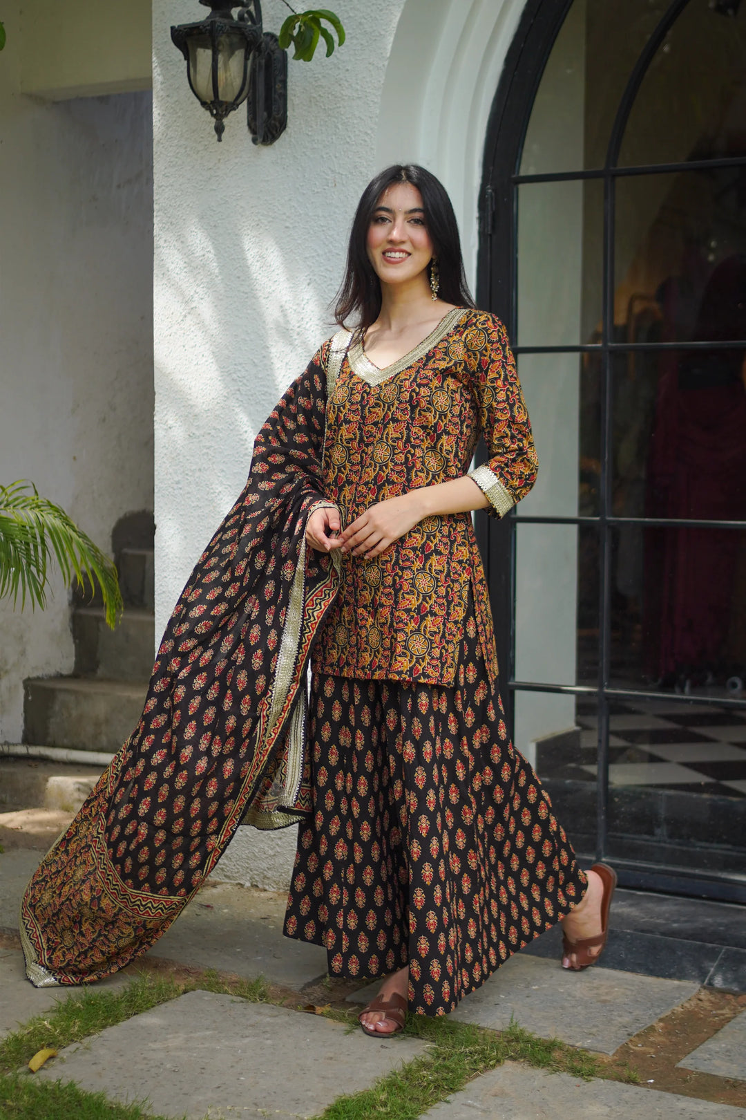 Unstitched - Aayushi Cotton Skirt Set