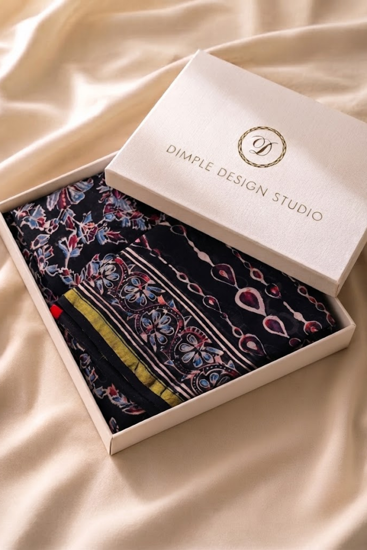 Unstitched - Kimaya Chanderi Suit Set