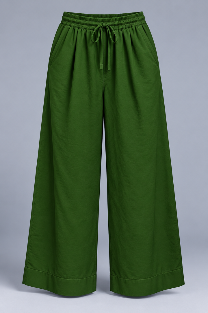 Maroon Women Palazzo Pants
