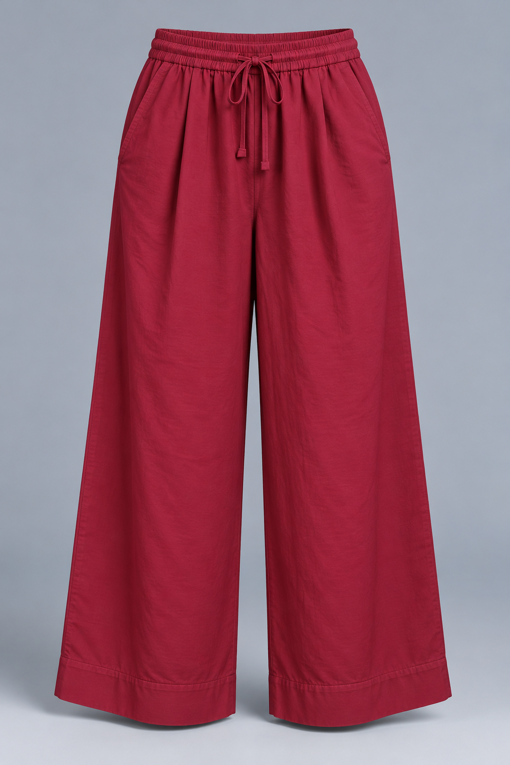 Maroon Women Palazzo Pants