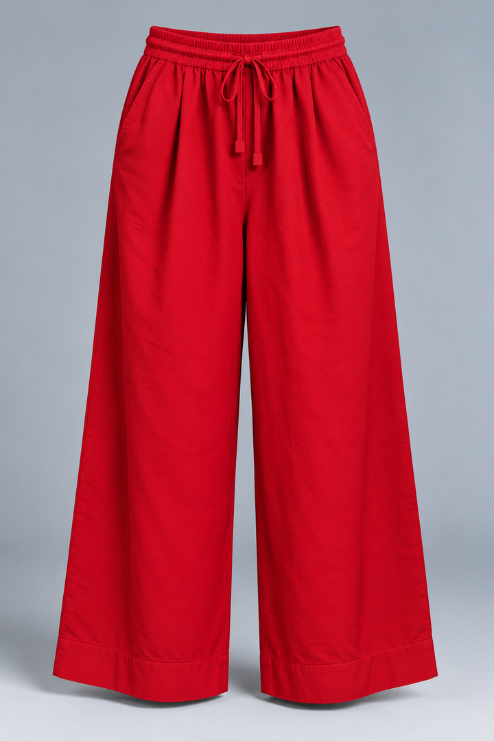 Maroon Women Palazzo Pants
