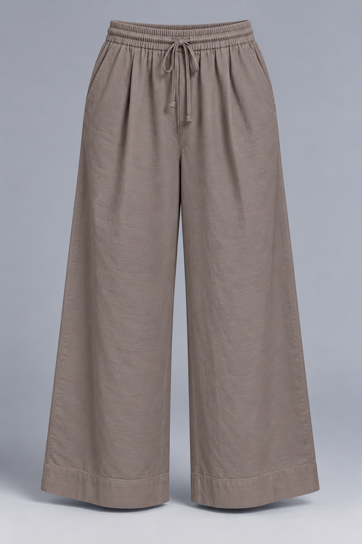 Maroon Women Palazzo Pants